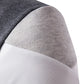 Men's Color Blocking Hooded Cardigan Long Sleeve Sweaters