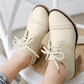 Lace Up Oxfords Women Casual Shoes