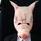 Pig Head Latex Mask for Pig Head Masquerade Parties