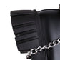 Ladies Square Toe Tied Belts Metal Chains Buckles Platform Short Boots
