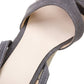 Ladies Suede Cross Strap Woven Wedge Heel Platform Gladiator Sandals