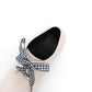 Ladies Pu Leather Square Toe Lace Up Block Heel Shoes