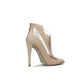 Pointed Toe Cutout Back Zippers Stiletto Heel Short Boots for Women