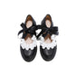 Ladies Knot Lace Mary Jane Flats Shoes
