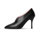 Pointed Toe Shallow Stiletto Heel Ankle Boots for Women