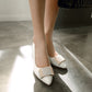 Ladies Heels Rhinestone Platform Wedge Shoes
