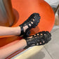Ladies Solid Color Roman Style Hollow Out Thick Sole Platform Gladiator Sandals