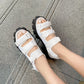 Ladies Hollow Out Thick Sole Platform Sandals