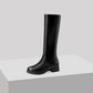 Side Zippers Mid Calf Boots for Women