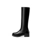 Side Zippers Mid Calf Boots for Women