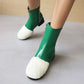 Ladies Pu Leather Fur Patchwork Side Zippers Puppy Heel Short Boots