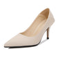 Ladies Pointed Toe Shallow High Heel Pumps