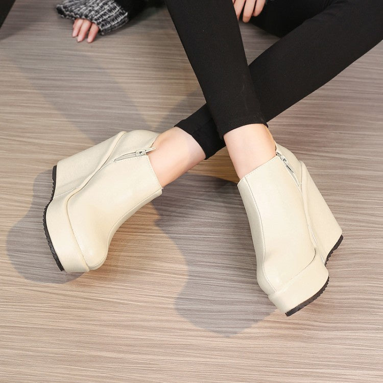 Ladies Platform Wedges Shoes