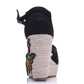 Women Embroidery Flora Peep Toe Woven Wedge Heel Platform Sandals