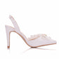 Women Pointed Toe Slingbacks Flora Stiletto Heel Wedding Sandals