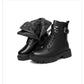 Ankle Boots Warm Fluff Lace-Up Thick Sole Booties for Women