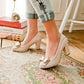 Bow Pumps High Heels Laciness Platform Shoes Woman