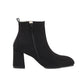 Round Toe Women's High Heeled Ankle Boots