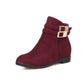 Buckle Ankle Boots Women Shoes Fall|Winter 2689