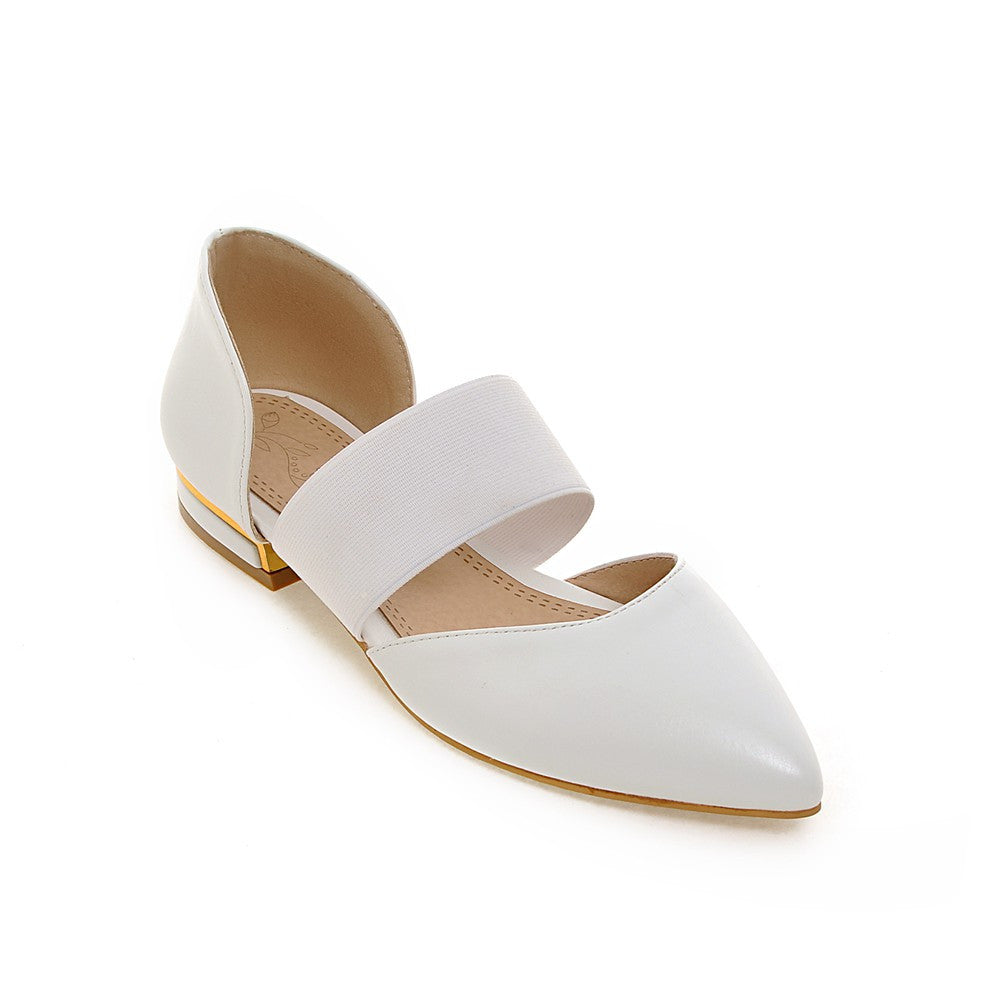 Pointed Toe Women Sandals Flats Shoes