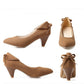 Women Pumps Pointed Toe High Heels Back Bowtie Shoes Woman 3415