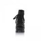 Platform Sandals Women Pumps Lace Up Black White Wedges Shoes Woman 3546