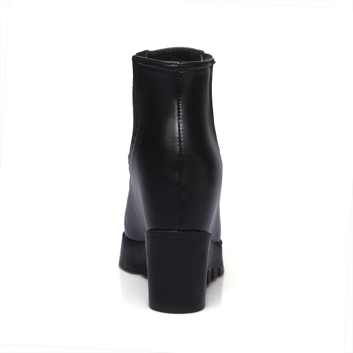 Black Wedges Boots Women Shoes Fall|Winter 11191501