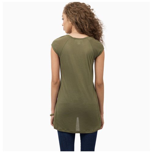Small V-neck Solid Color Shirt Slim Sexy Short Sleeve Women T Shirts