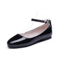 Girls Buckle Strap Flat Shoes