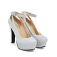 Super High Heel Women Platform Pumps Wedding Shoes