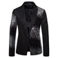 Men's Coat Two-color Pearlescent Tablet Suits Costumes