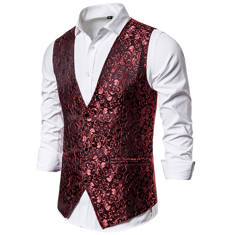 Men's Sequined Vest Performance Clothing