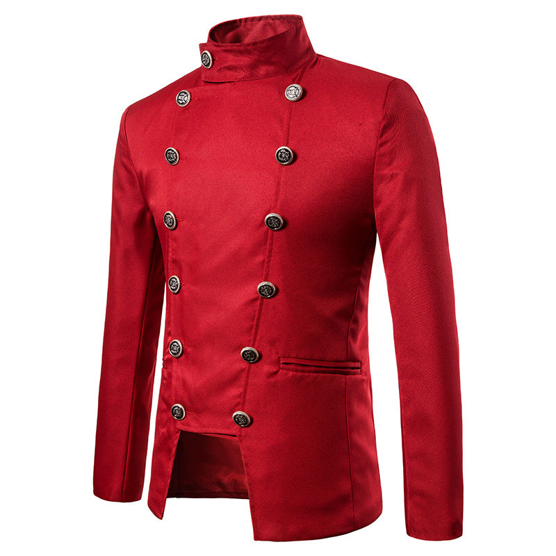 Men's Coat Button Jacket Suits Costumes