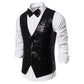 Men's Sequin Vest Performance Clothing