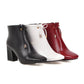 Women's British Style Low Heeled Ankle Boots