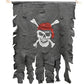Halloween Flags with Pirate Pattern Banner Festival Home Decoration