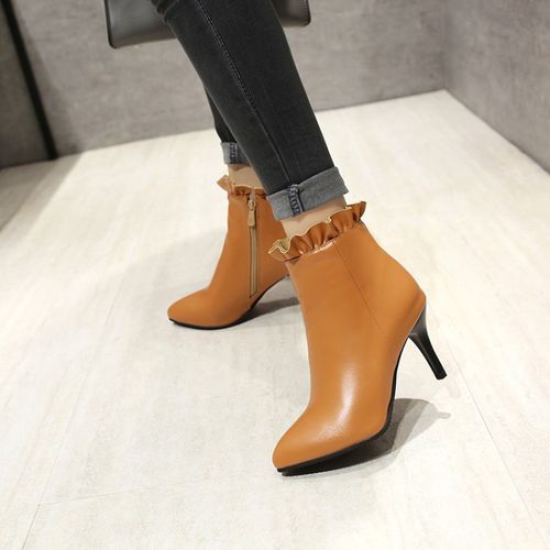 Women High Heels Ankle Boots