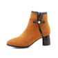 Women Knot High Heels Short Boots