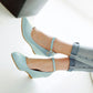 Ankle Straps Women Wedges Shoes