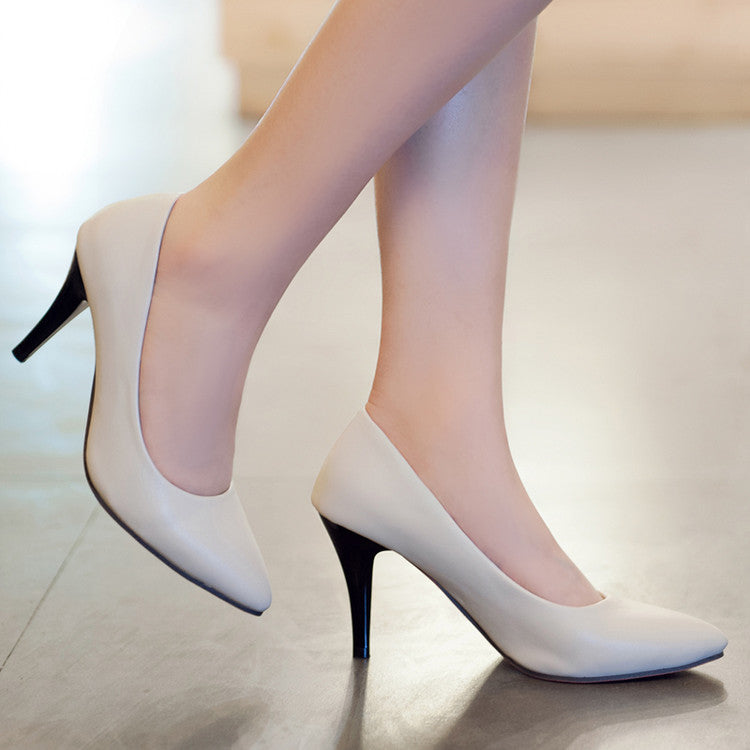Women's Pointed Toe High Heels Stiletto Pumps