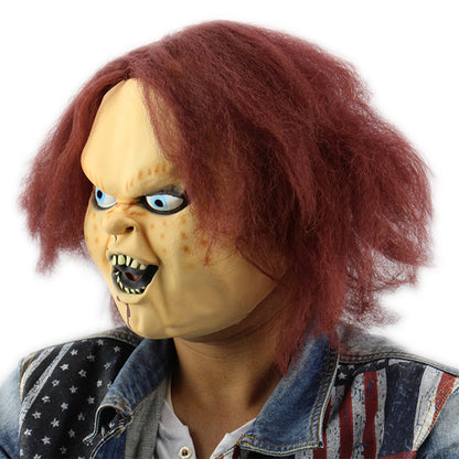 Chucky Action Figures Latex Mask for Child Play for Masquerade Halloween Party