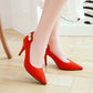 Pointed Toe Pearl Women High Heels Stiletto Pumps