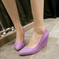 Ladies Heels Platform Wedge Shoes
