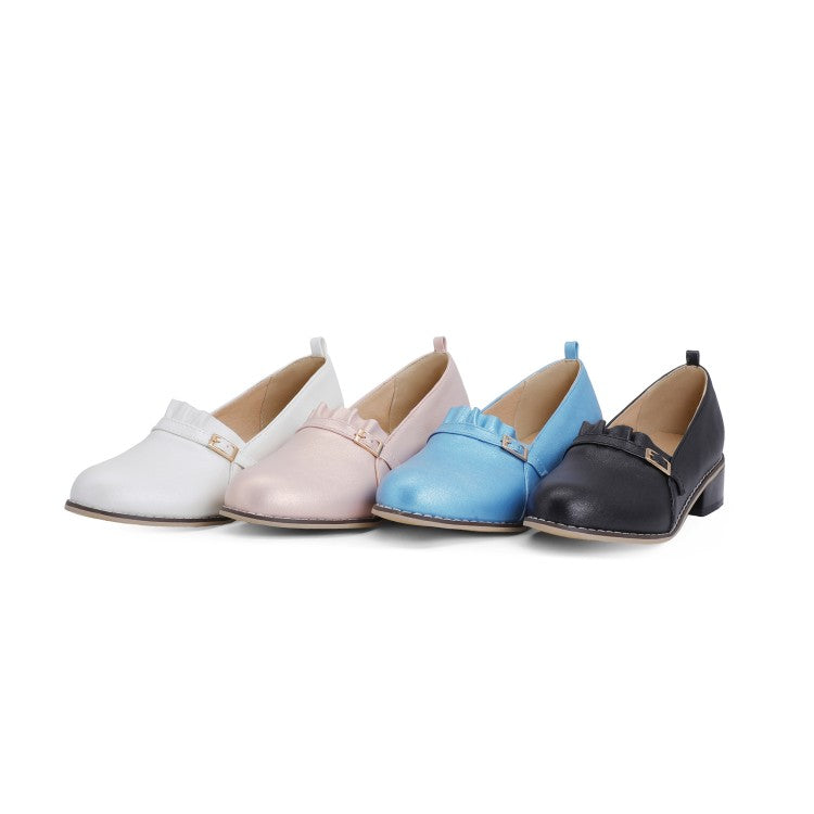 Women Knot Flats Loafers Shoes