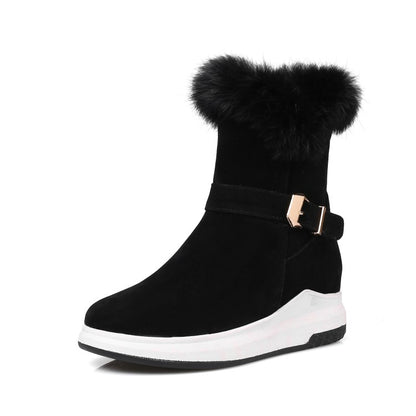 Buckle Wedges Platform Ankle Boots Women Shoes New Arrival
