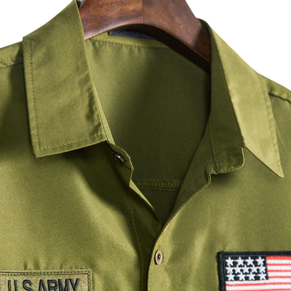 Men's Military Long Sleeves Shirts