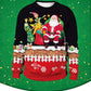Santa Claus Crew Neck Couple Sweater
