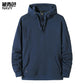 Men's Sports  Hooded Helical Split Joint Sweater Hooded Coat Shirts