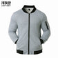 Men's Hollow Out Cotton Sports Casual Blazer Bomber Jacket