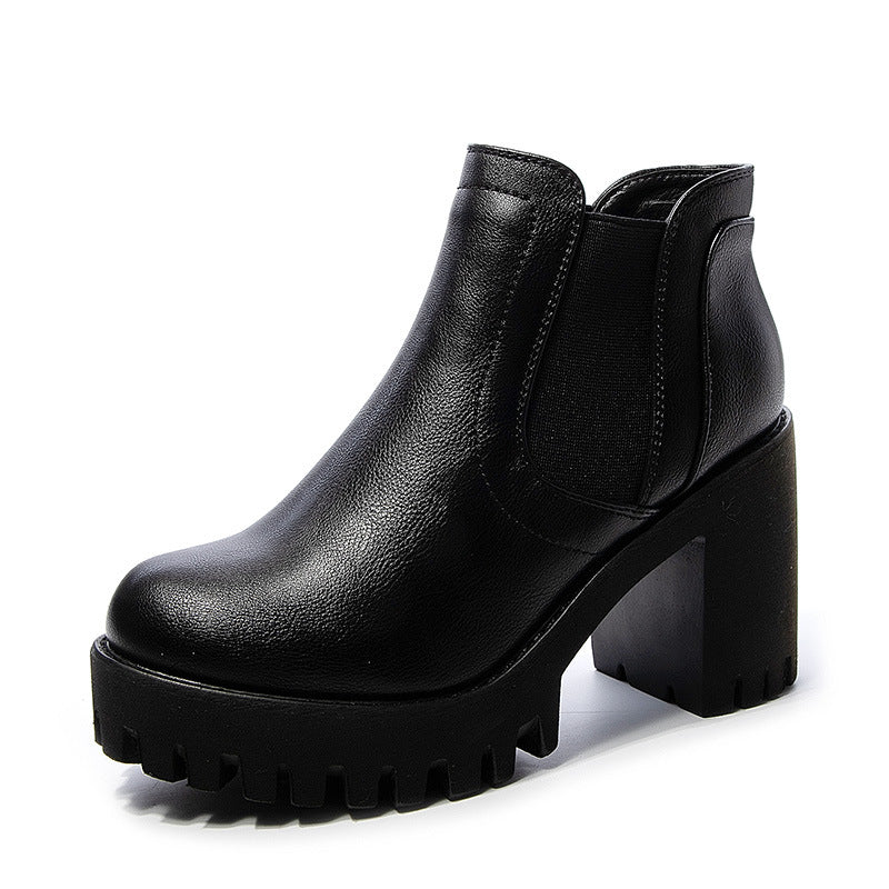 Ankle Boots High Heels Women Platform Shoes Fall|Winter 9477